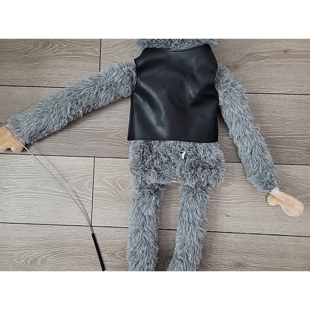 VTG. SUNNY & CO. FULL BODY WRAP AROUND GRANDPA MONKEY PUPPET‎ MOVEABLE MOUTH ARM - Picture 10 of 12